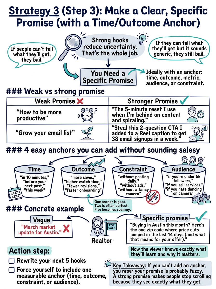social media hook infographic