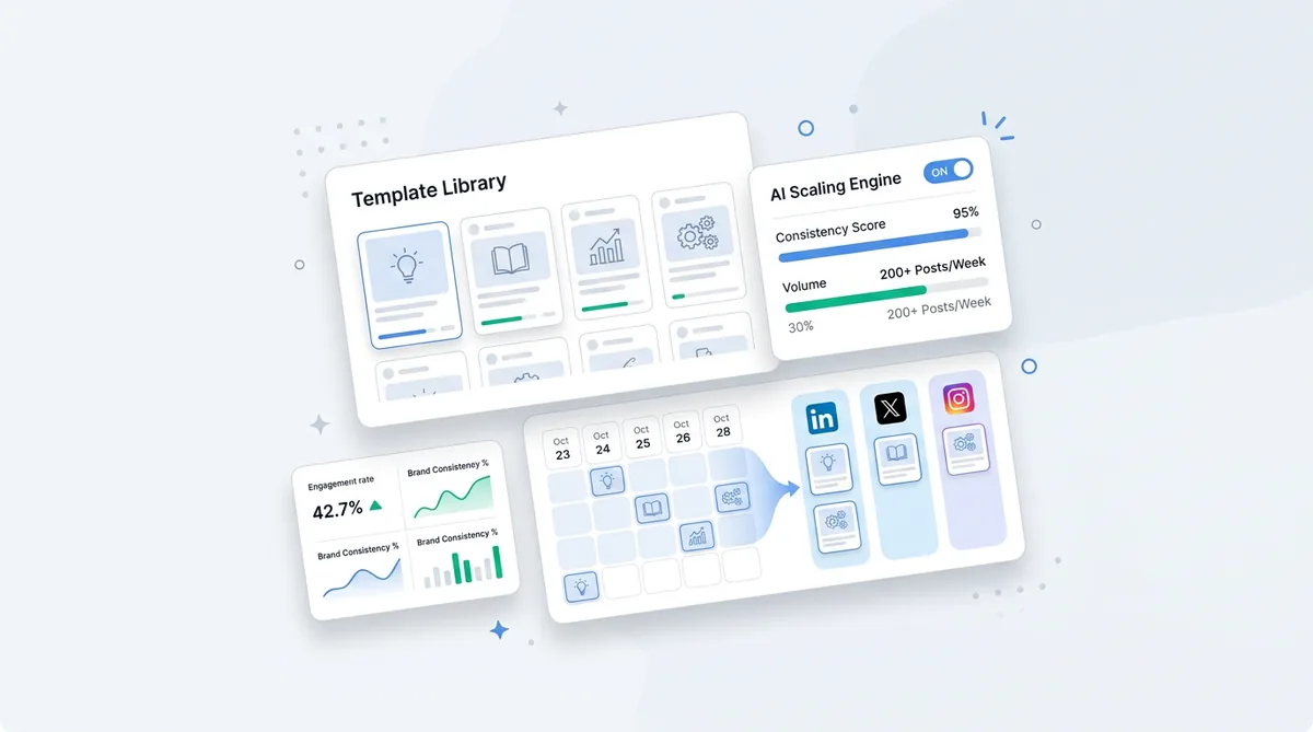 Templates for Consistent Educational Posts (That AI Can Scale)