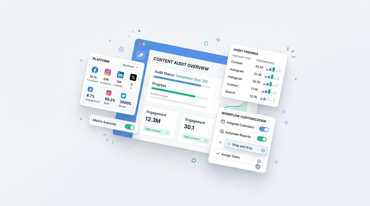 What is a Social Media Content Audit Template?