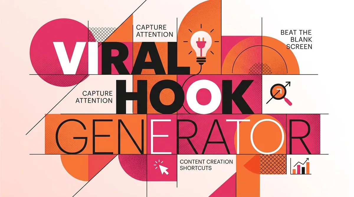 The 'Blank Screen' Syndrome: Why Generating Hooks is the Hardest Part of Content Creation